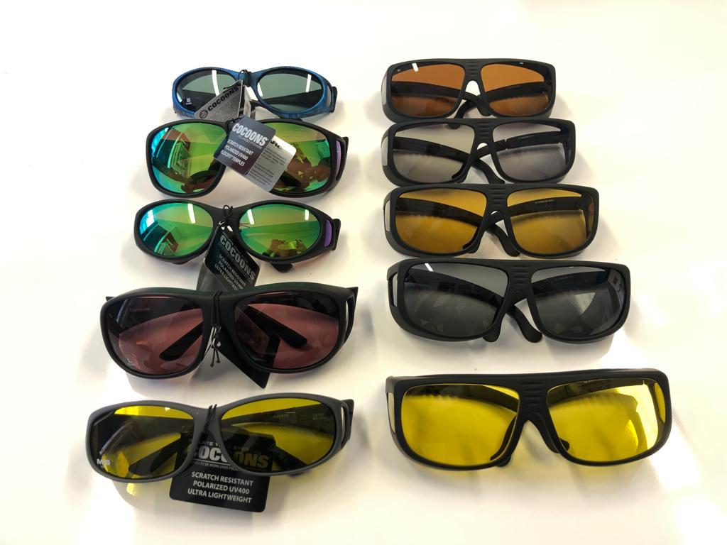 a photo of various types of sunglasses which can be bought at SSW
