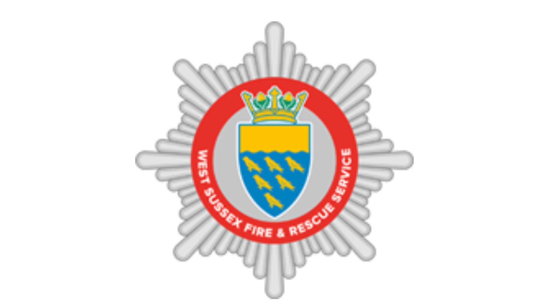 badge of the West Sussex Fire and Rescue Service